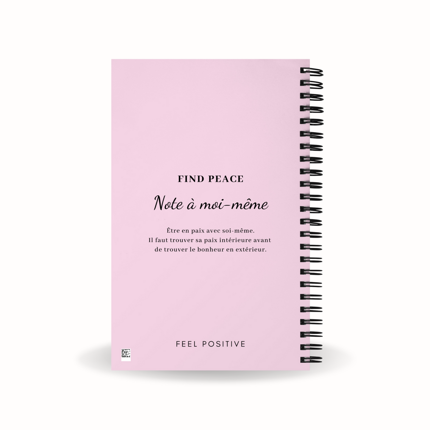 Carnet de note Feel Positive "Find Peace"