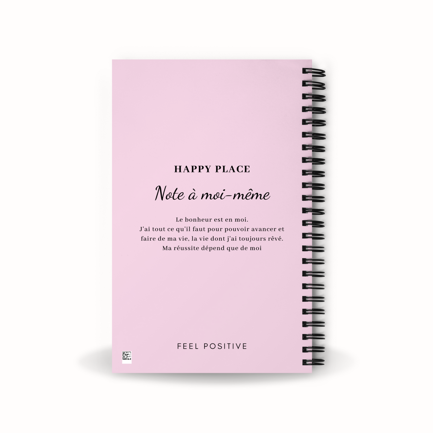 Carnet de note Feel Positive "Happy Place"