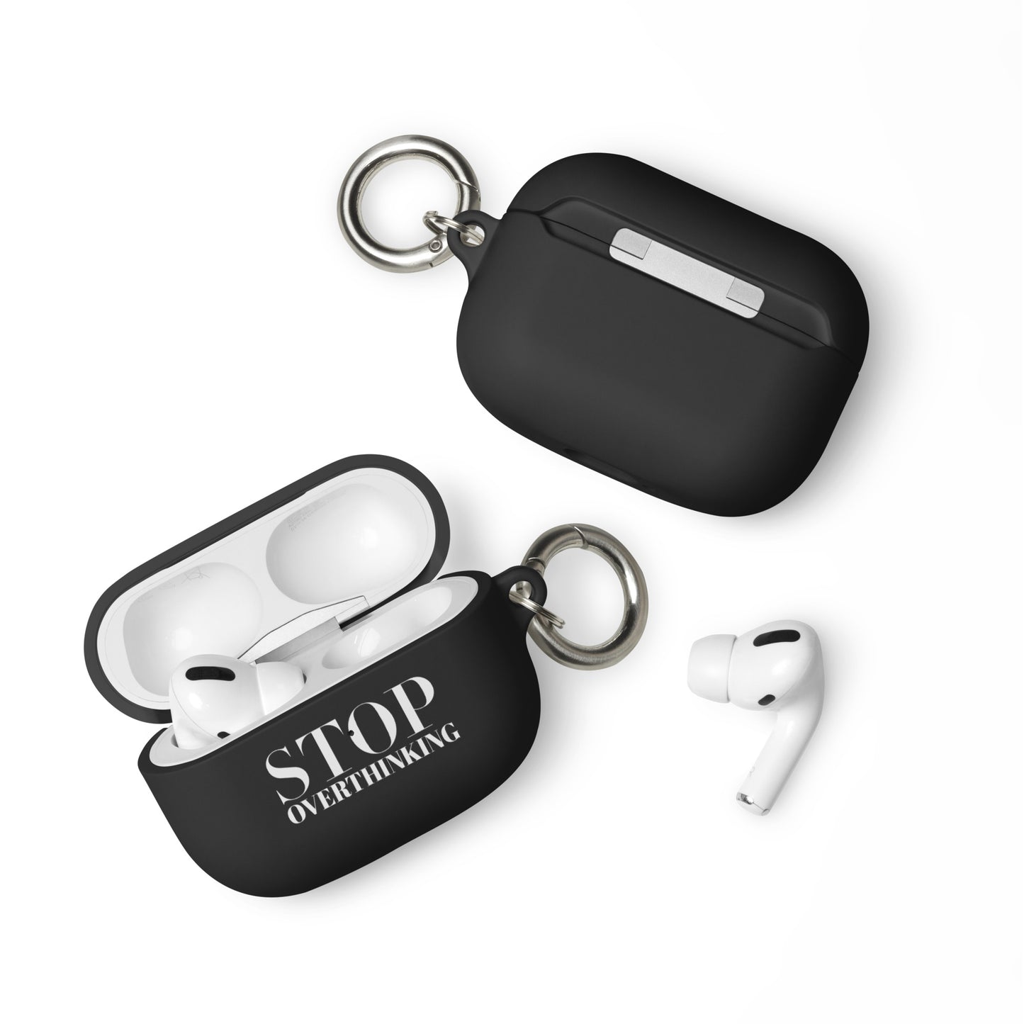 Boîtier pour AirPods® "Stop Overthinking"