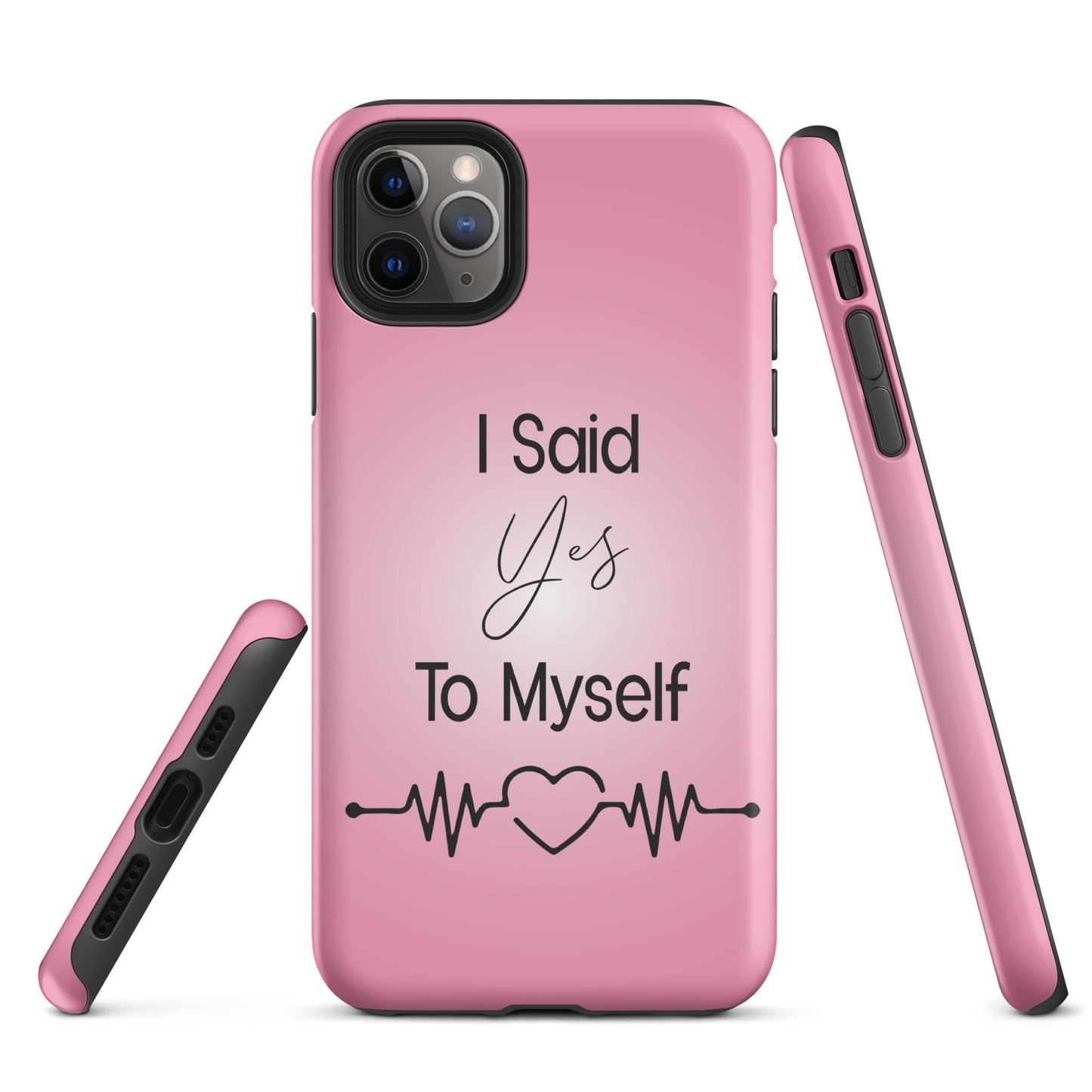 Coque iPhone Solide "I Said Yes To Myself"