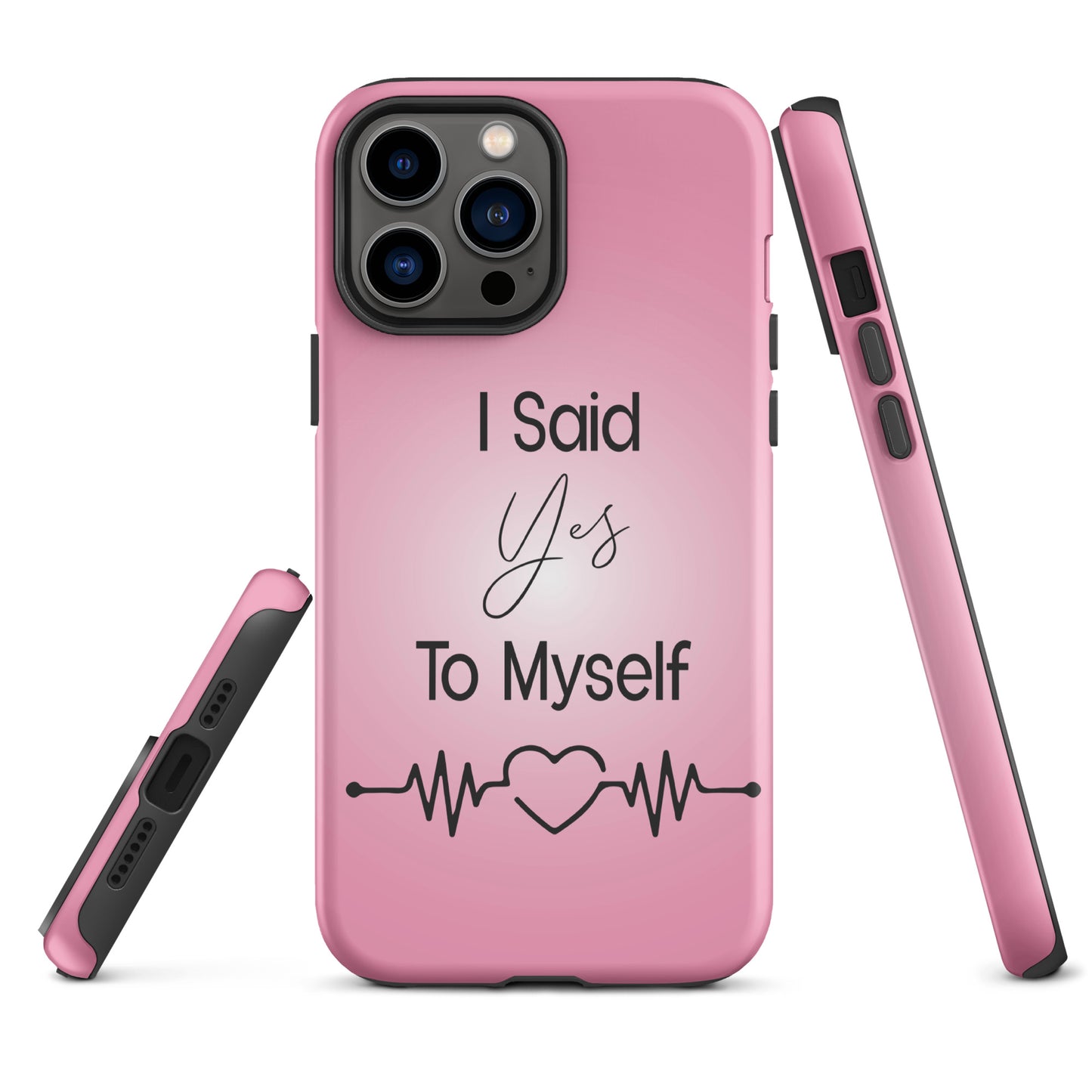 Coque iPhone Solide "I Said Yes To Myself"