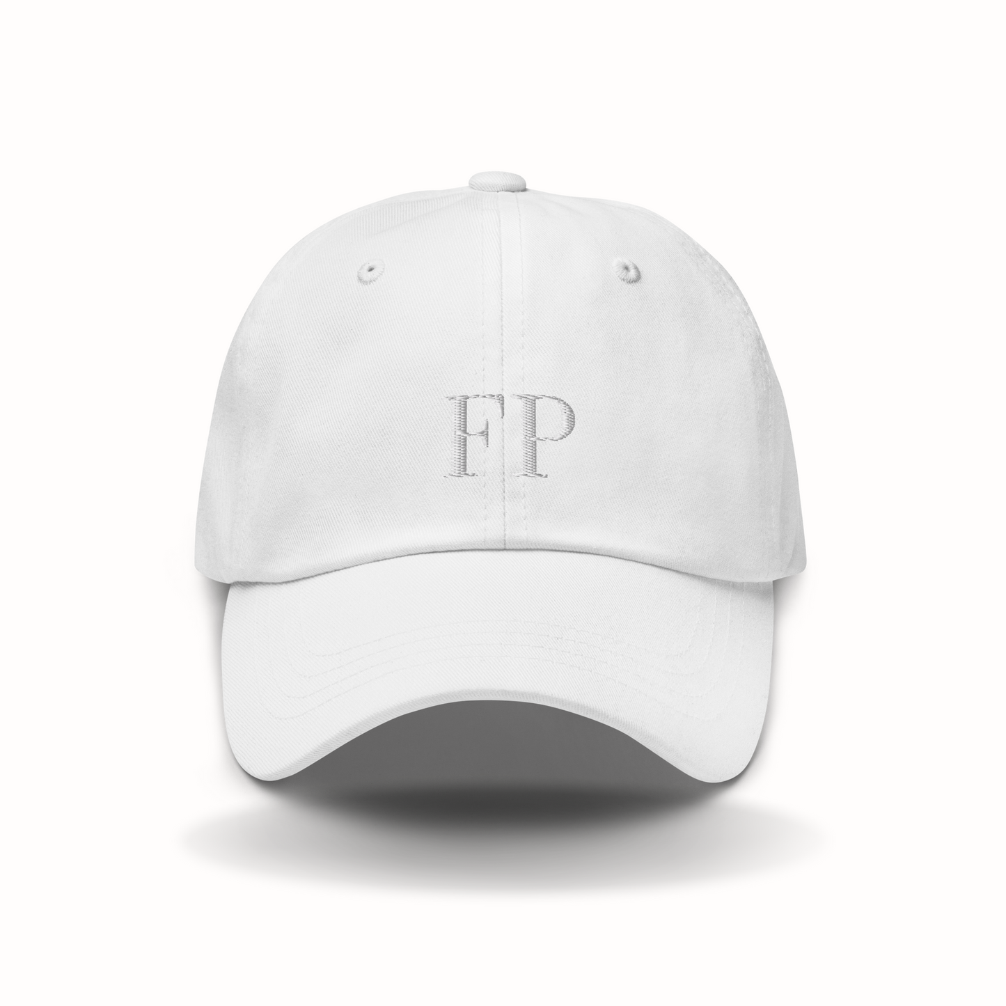 Casquette Logo "Feel Positive" Blanc