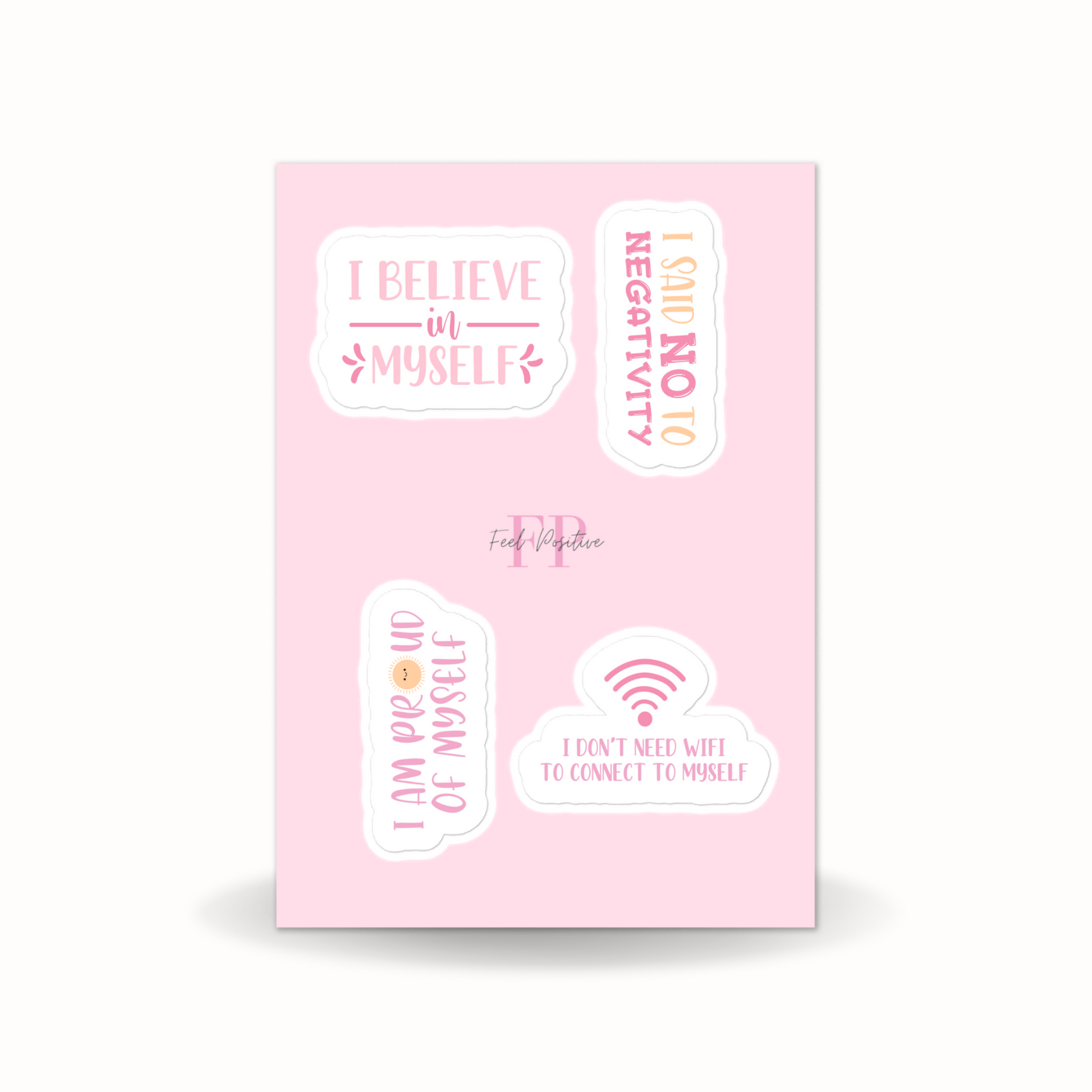 Feuille Autocollant Self-Love de Feel Positive