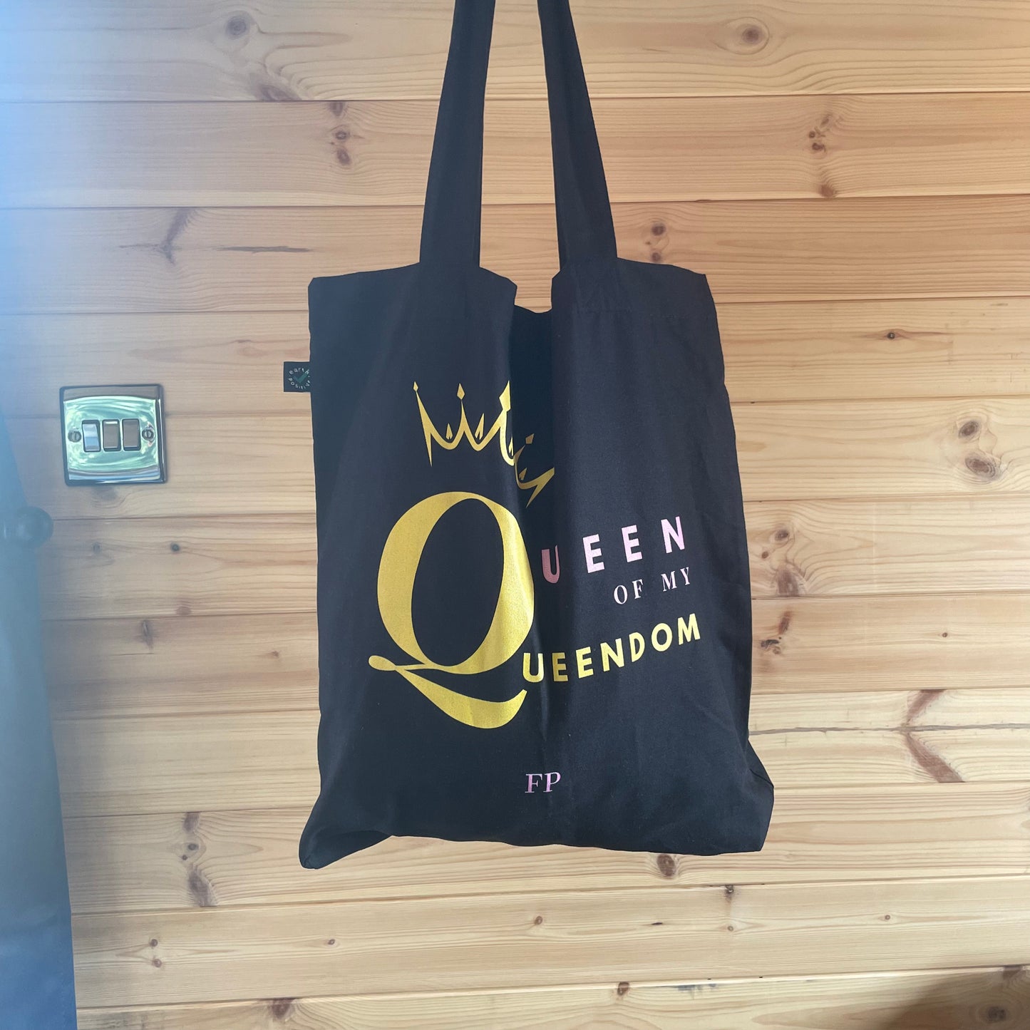 Tote Bag Biologique "Queen Of My Queendom"