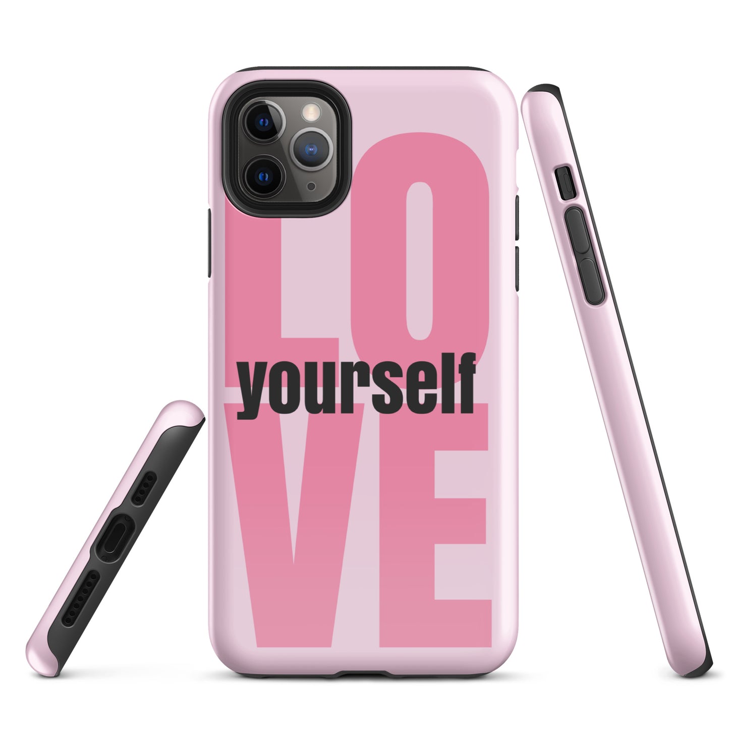 Coque iPhone Solide "Love Yourself"