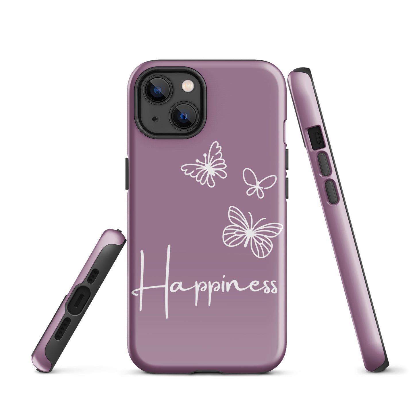 "Happiness" iPhone Solid Case