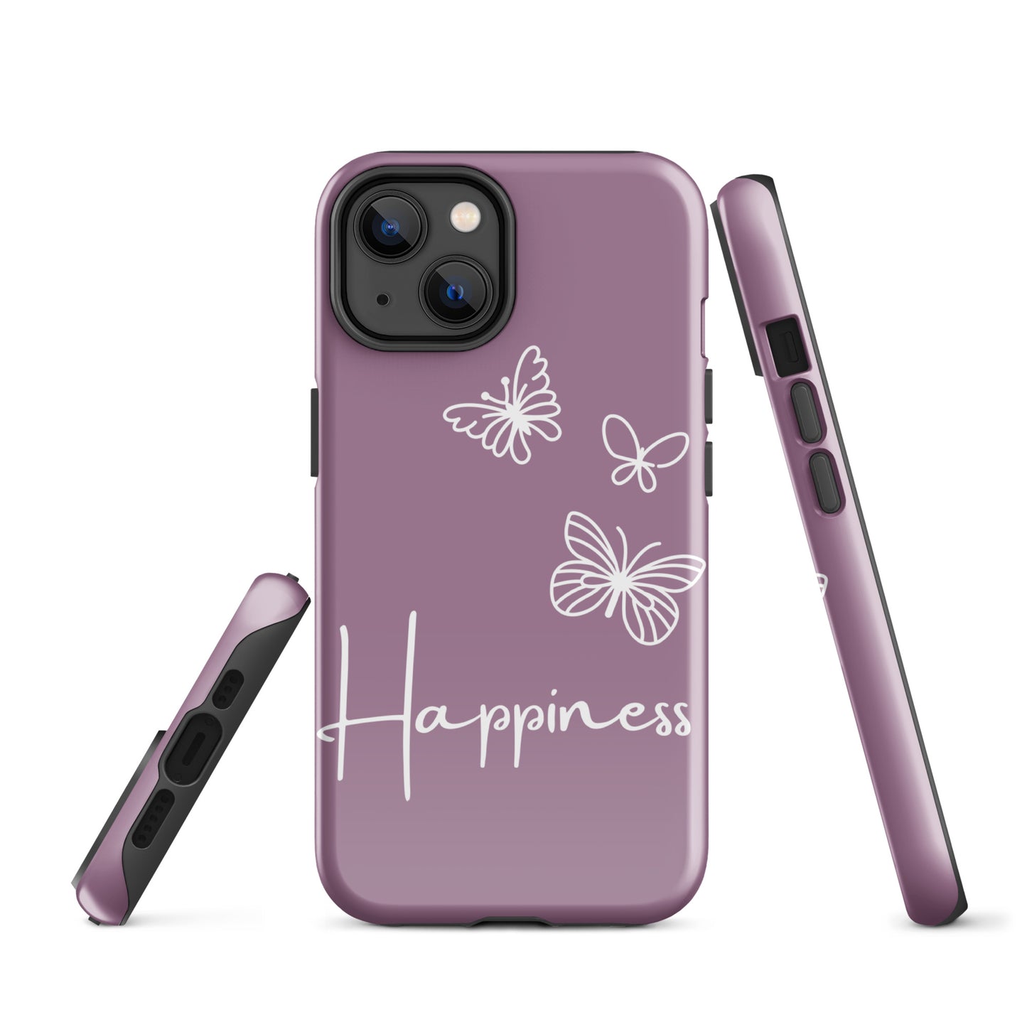 "Happiness" iPhone Solid Case