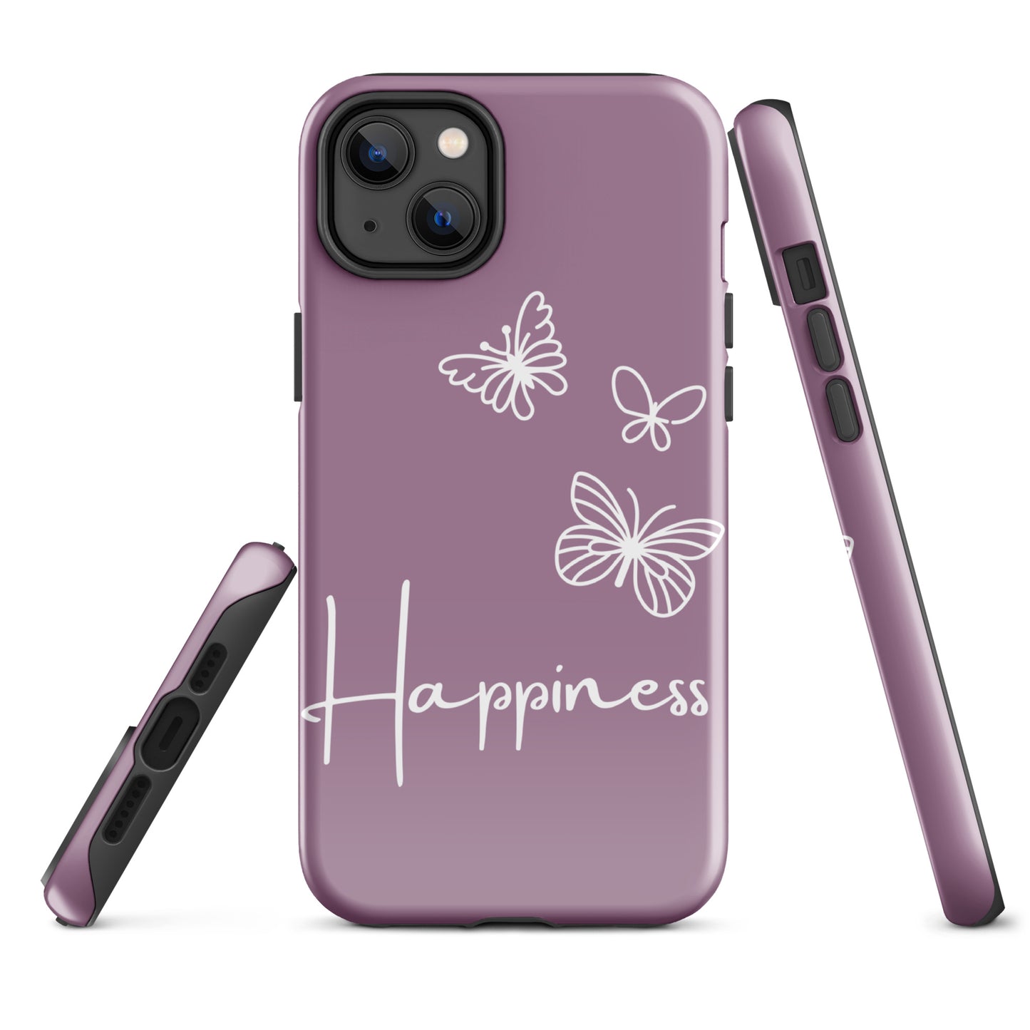 "Happiness" iPhone Solid Case