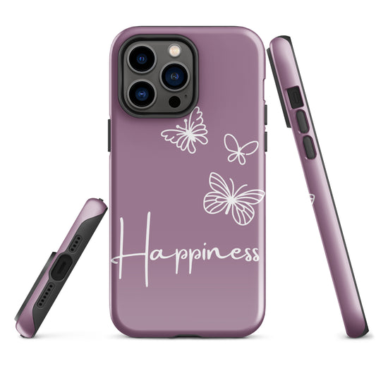 "Happiness" iPhone Solid Case