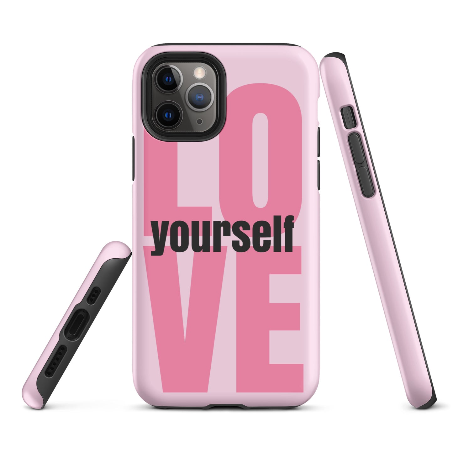 "Love Yourself" iPhone Solid Case