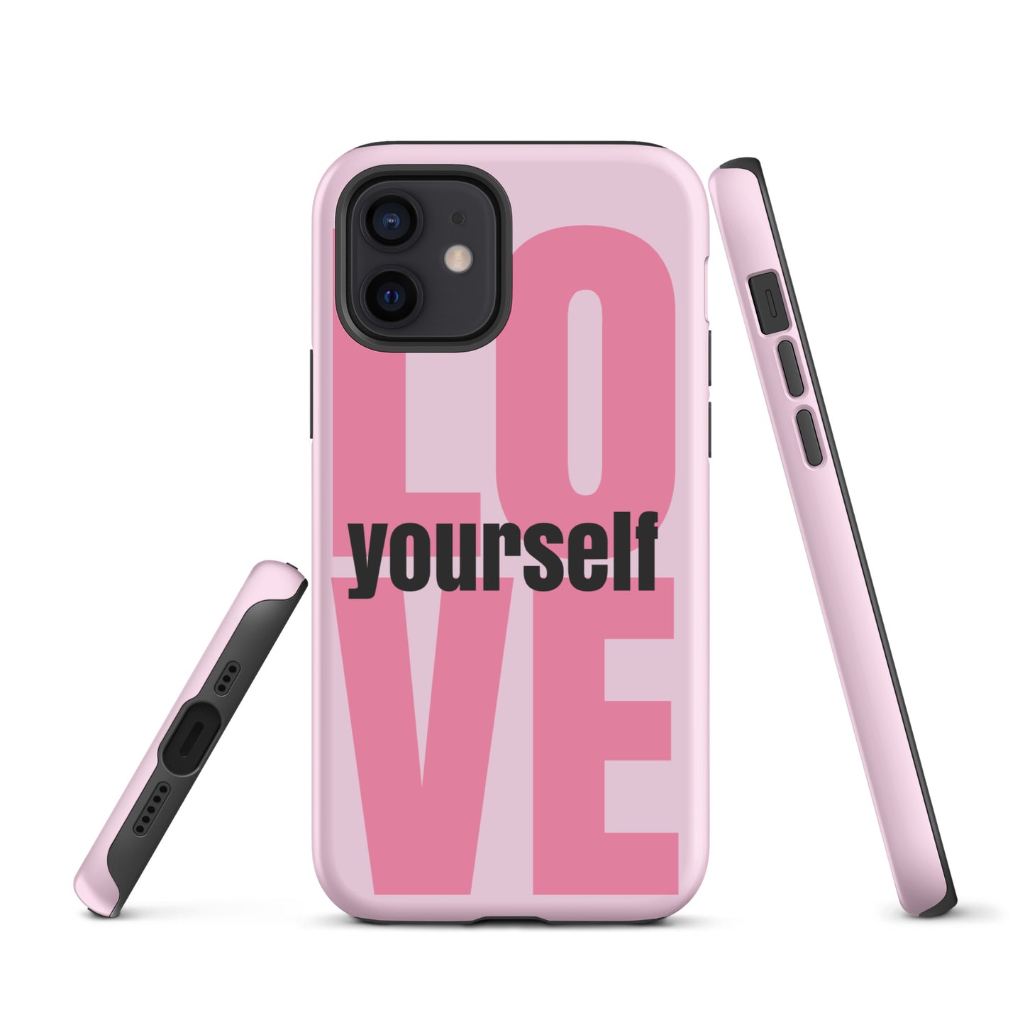 Coque iPhone Solide "Love Yourself"