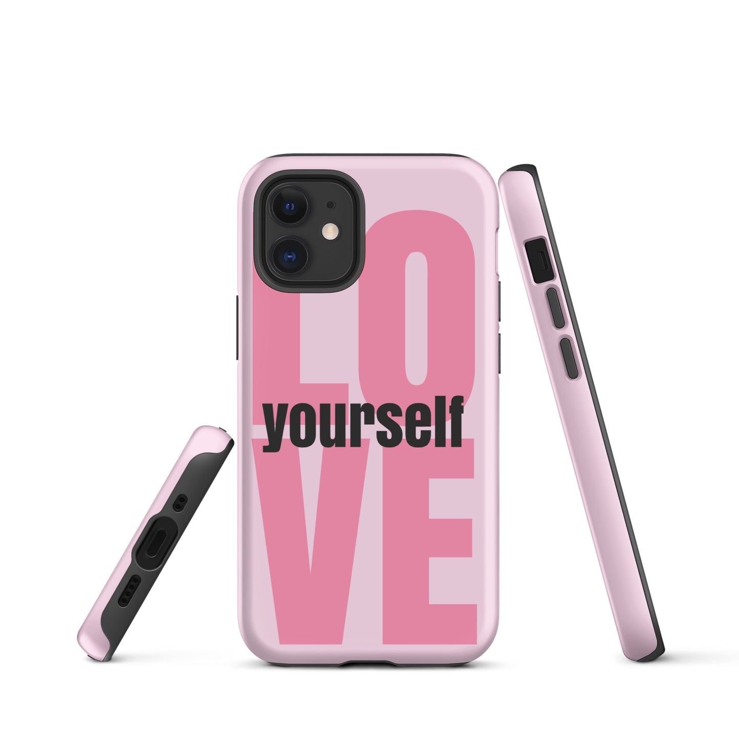 Coque iPhone Solide "Love Yourself"