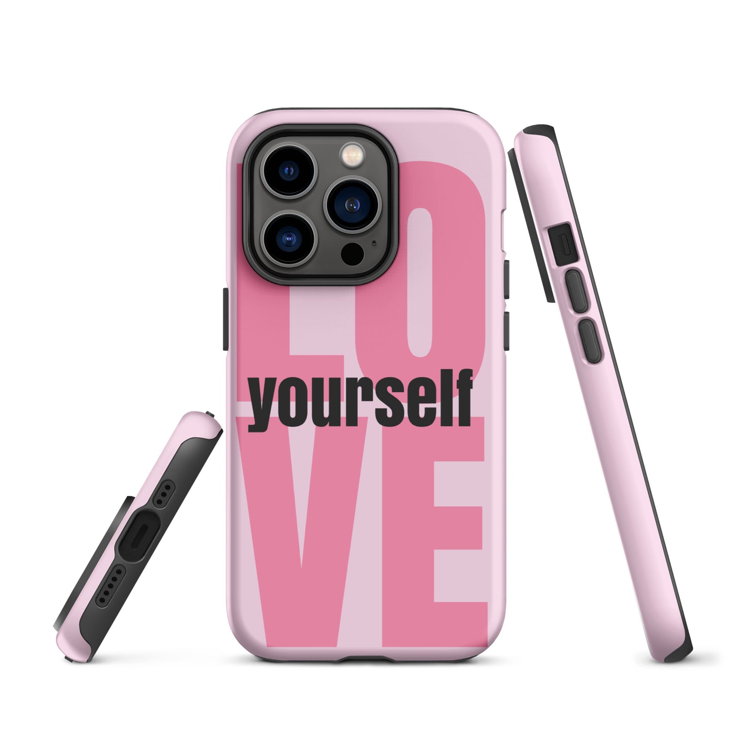 "Love Yourself" iPhone Solid Case